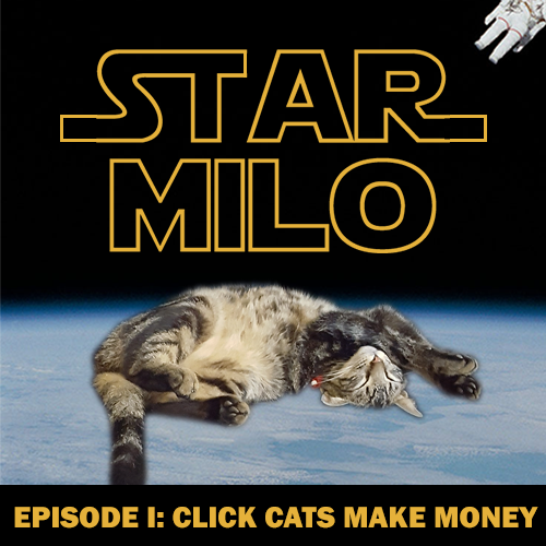 Cover photo of the Star Milo cat clicker game